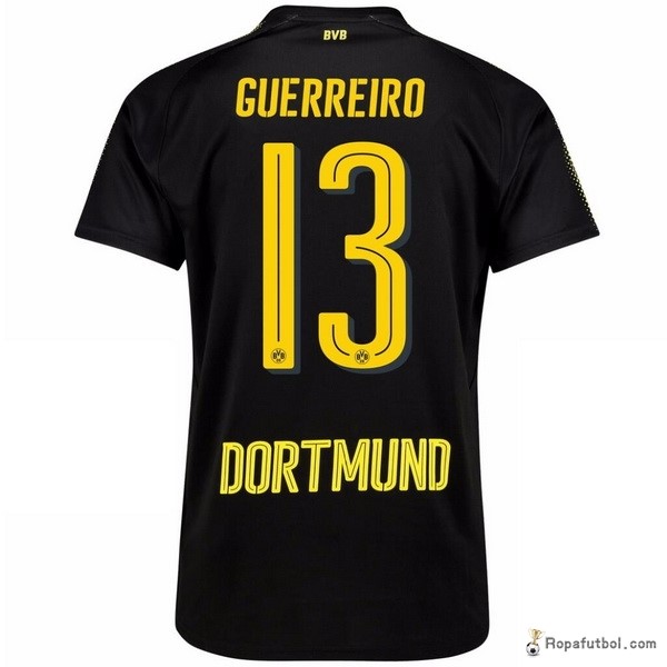 Camiseta Borussia Dortmund Replica Segunda Ropa Guerreiro 2017/18